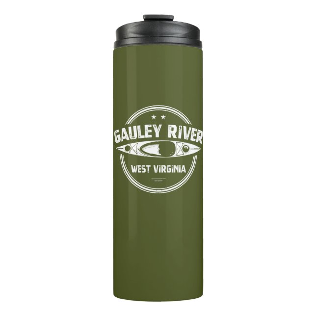 Gauley River, West Virginia Thermal Tumbler (Front)