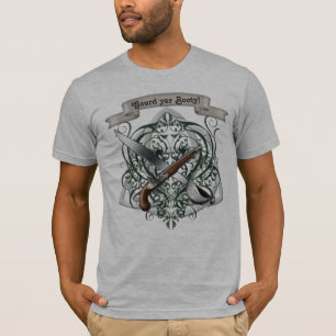 Gaurd Yer Booty Vintage Pirate Men's T-Shirt