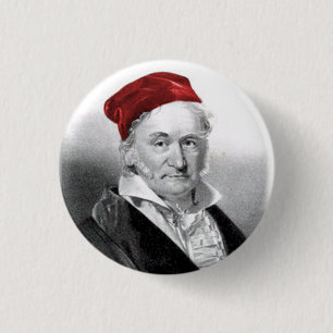 Gauss 1 Inch Round Button