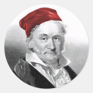 Gauss Classic Round Sticker