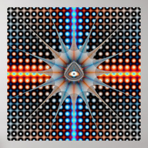 'Gaussian Mandy' Poster