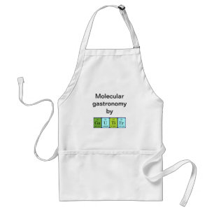 Gautier periodic table name apron