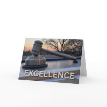 Gavel Statue - Excellence