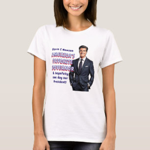 Gavin C Newsom   America's Favourite Governor T-Shirt