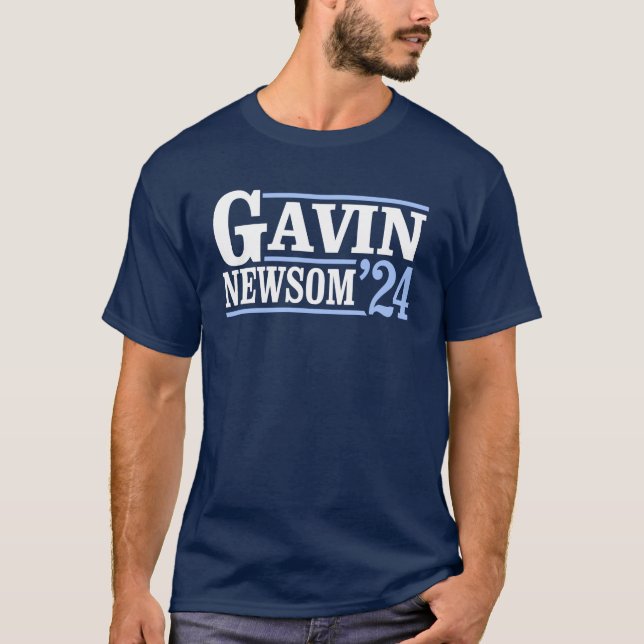 Gavin Newsom '24 T-Shirt (Front)