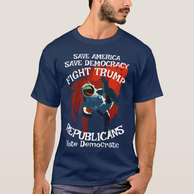 Gavin Newsom for President POTUS Trump T-Shirt (Front)