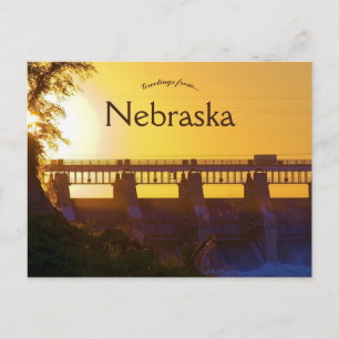 Gavins Point Dam Nebraska Postcard