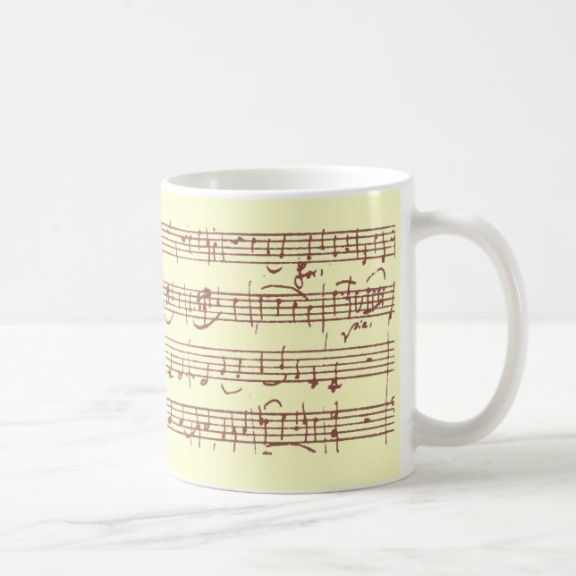 Gavotte de Mozart - tasse #1 (Droite)