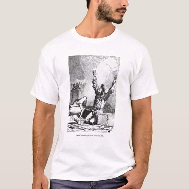 Gavroche had fallen only to rise again T-Shirt (Front)