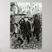 Gavroche Leading a Demonstration