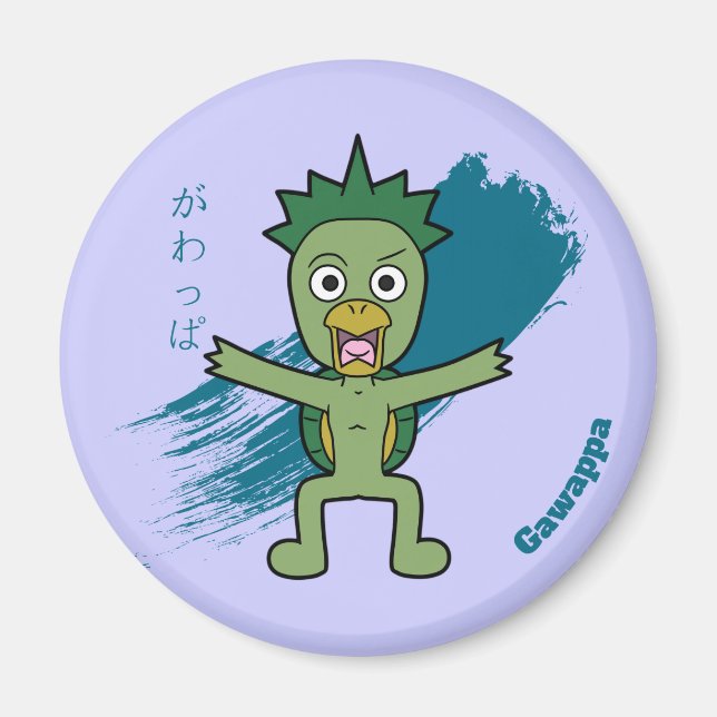 Gawappa- Japanese Yokai Magnet (Front)