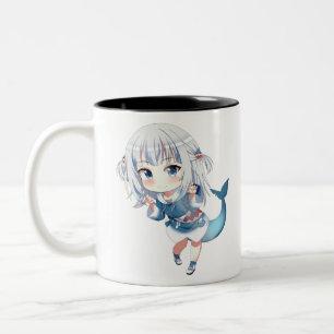 Gawr Hololive Two-Tone Coffee Mug