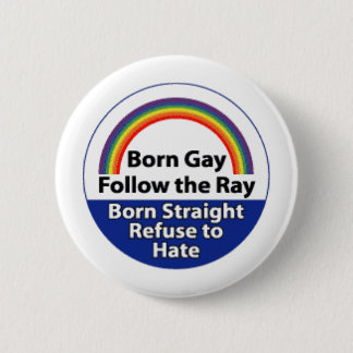 Gay 2 Inch Round Button
