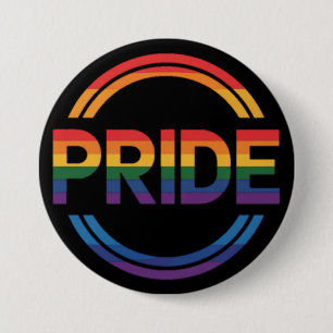Gay and transgender Pride and equality 3 Inch Round Button