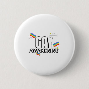 Gay Awakening 2 Inch Round Button