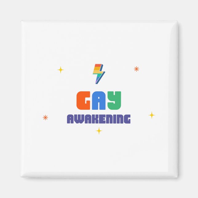 Gay Awakening Magnet (Front)