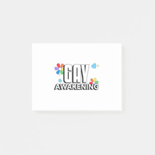 Gay Awakening Post-it Notes