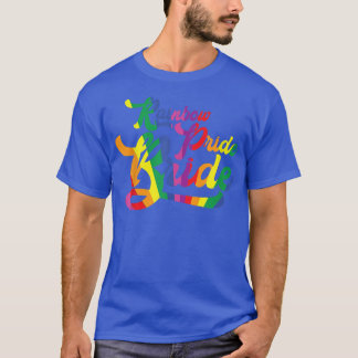 Gay Bachelor Party   Super Gay  Rainbow Pride Brid T-Shirt