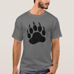 GAY BEAR PAW on the front WOOF on the back T-Shirt
