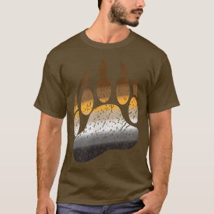 Gay Bear Paw Pride  T-Shirt