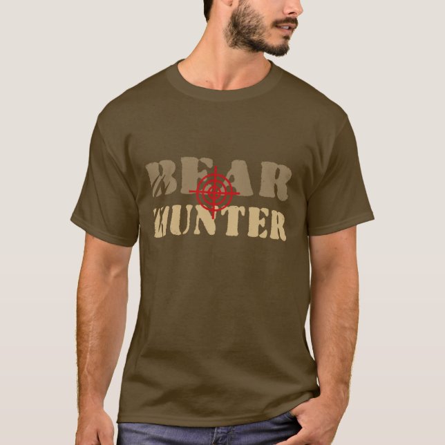 Gay Bear Pride Bear Hunter T-Shirt (Front)