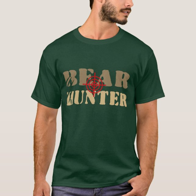 GAY BEAR PRIDE BEAR HUNTER T-Shirt (Front)