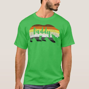 Gay Bear Pride Daddy Bear Flag T-Shirt