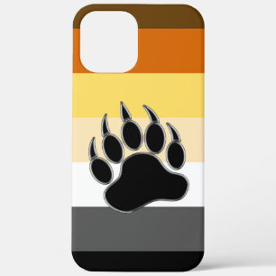Gay Bear Pride Drapeau Oear Paw Coque-Mate coque i