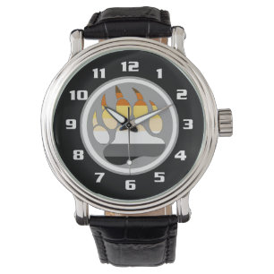 Gay Bear Pride Flag Bear Paw Watch
