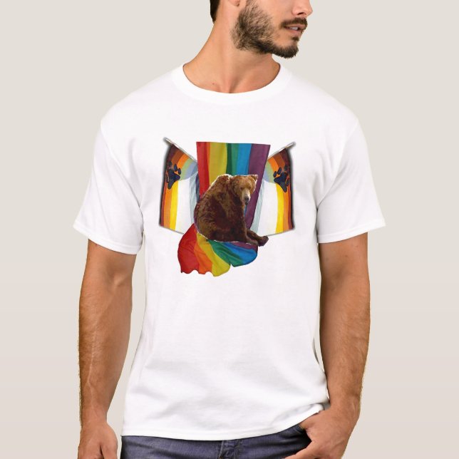 Gay Bear Pride Men's Tee (Front)
