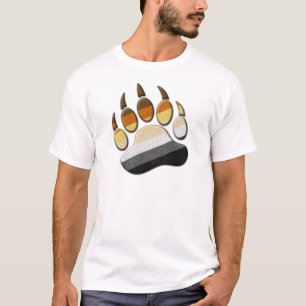 Gay Bear Pride Paw T-Shirt