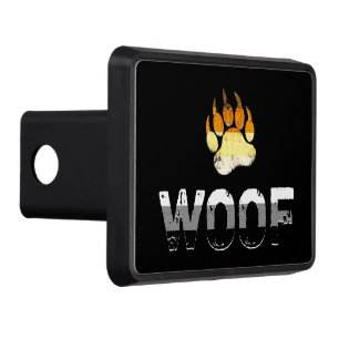 Gay Bear Pride Woof Trailer Hitch Cover
