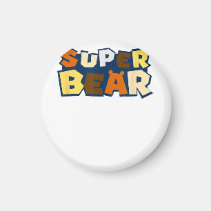 Gay bear shirt with bear pride flag super bear gay magnet
