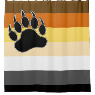 Gay Bears Pride Flag and Bear Paw