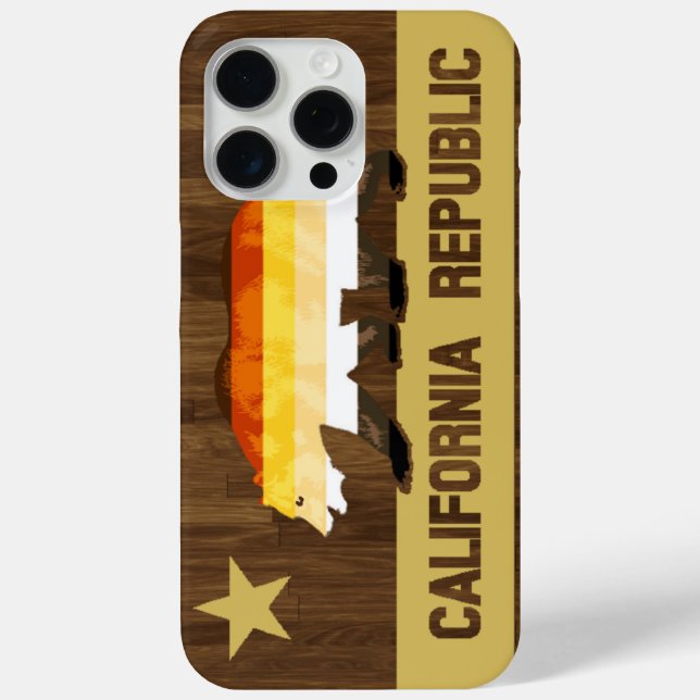 Gay Bears Pride Flag California Bear Case-Mate iPhone Case (Back)