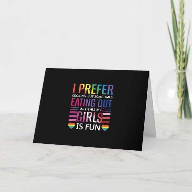 Gay Bisexual Pride Flag LGBTQ Card (Front)