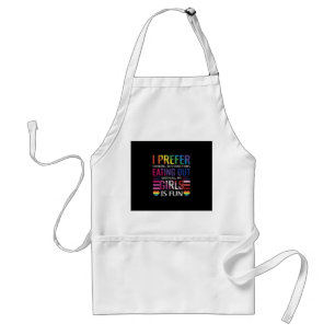 Gay Bisexual Pride Flag LGBTQ Standard Apron
