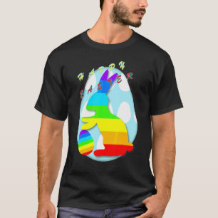 Gay Bunny Easter Day Egg Hunting Season Bunny East T-Shirt