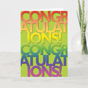 Gay Cards - Congrads 01