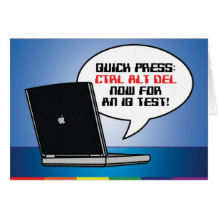 Gay Cards - Ctrl Alt Delete