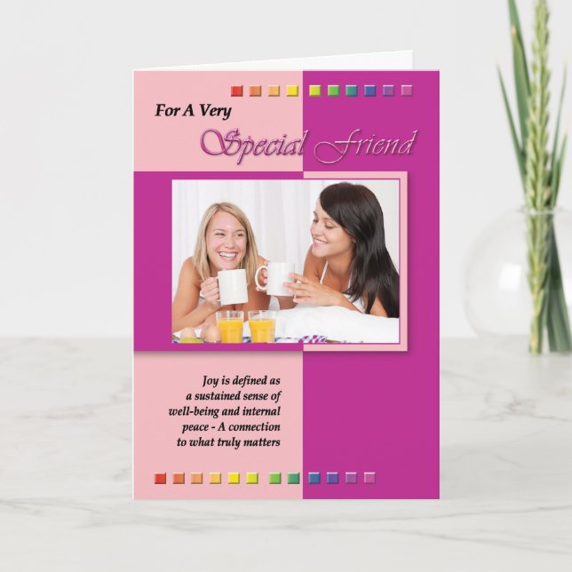 Gay Cards - Special Friend (Front)