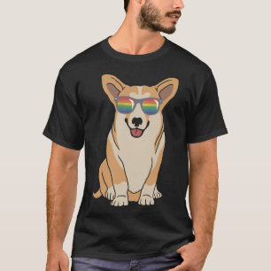 Gay Corgi Dog T-Shirt