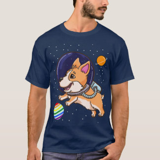 Gay Corgi In Space Gay Pride-1191 T-Shirt