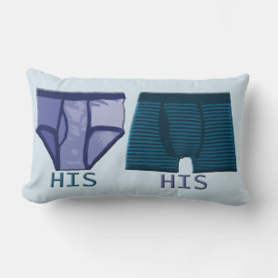 Gay Couple Underwear Pillow