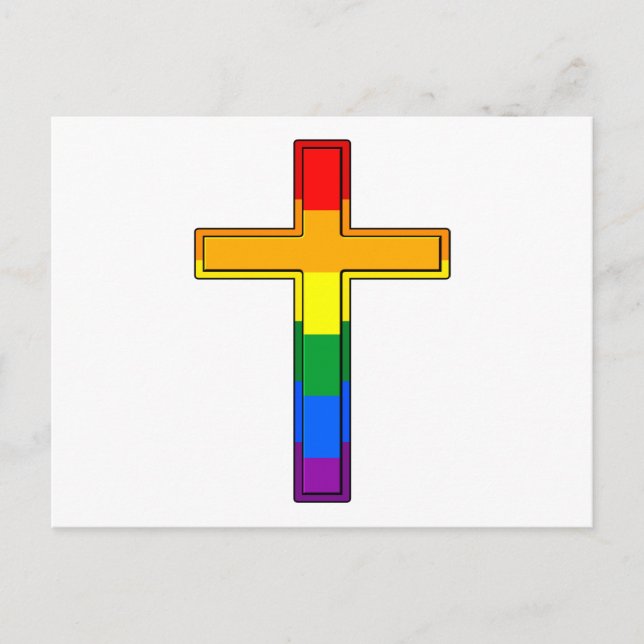 Gay Cross Postcard (Front)