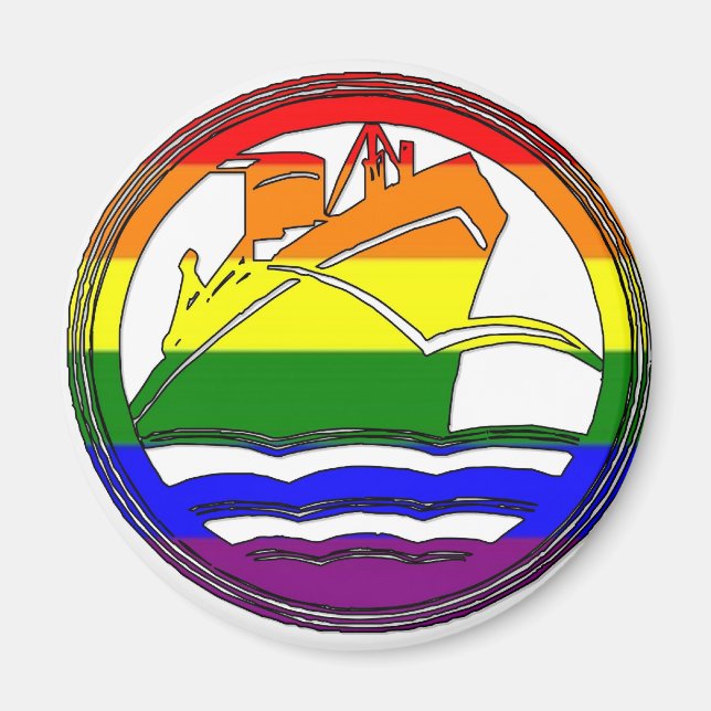 Gay Cruise 2 Magnet (Front)