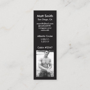 Gay Cruise Card