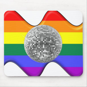 Gay Disco Mouse Pad
