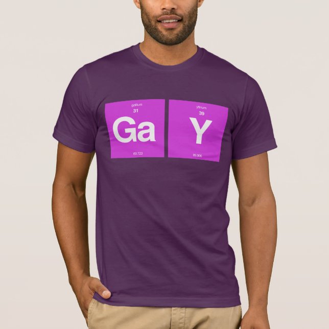 GAY ELEMENTS T-Shirt (Front)