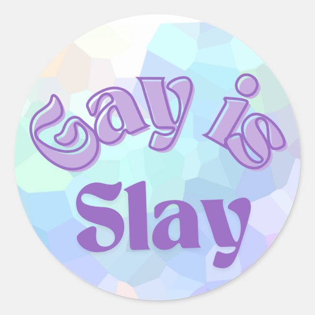 Gay est Sticker, Sticker de fierté et Decal (Devant)